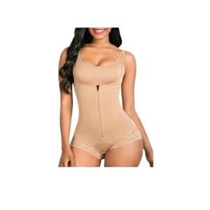 NEW SHAPERX Women Shapewear Tummy Control Body Shaper Zipper, 2X